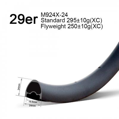 29er 24mm Wide XC Rims