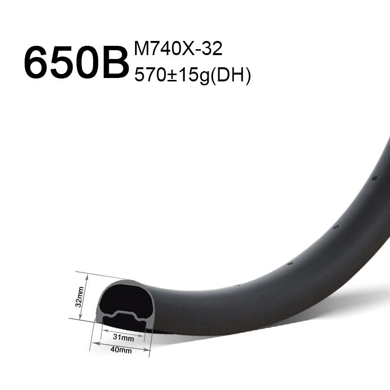 27.5er 40mm wide dh rims