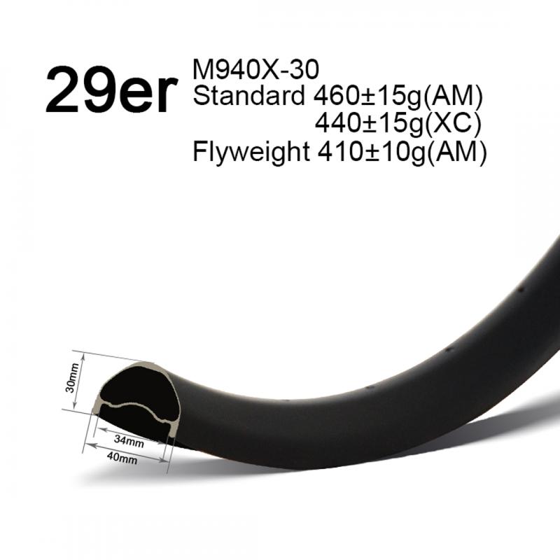 29er 40mm wide am rims