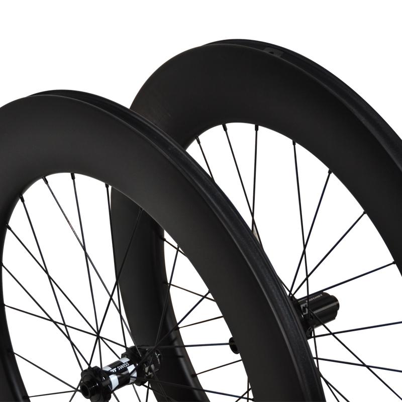 25mm wide 88mm deep road bicycle wheels 700c