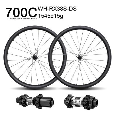25mm wdie 38mm deep road wheelset